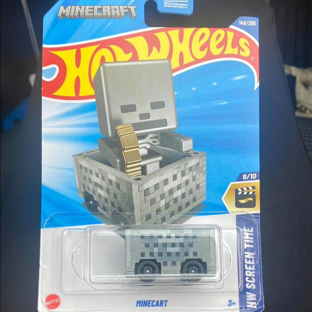 Hot Wheels Minecraft Minecart Toy